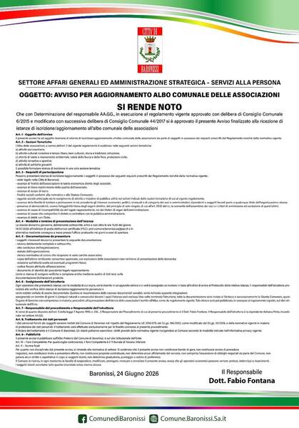man associazioni