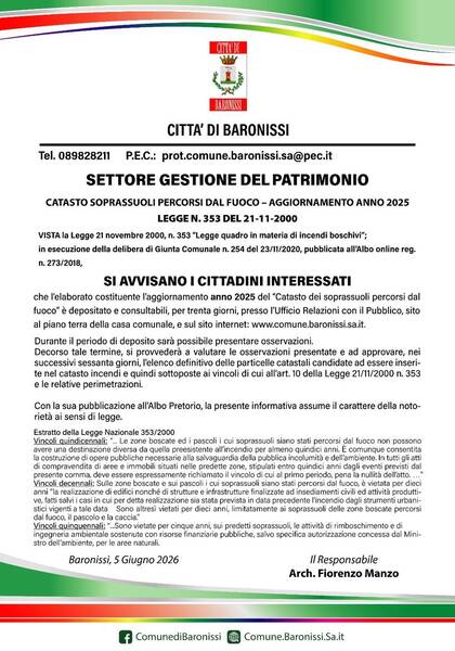 Immagine: CATASTO 
