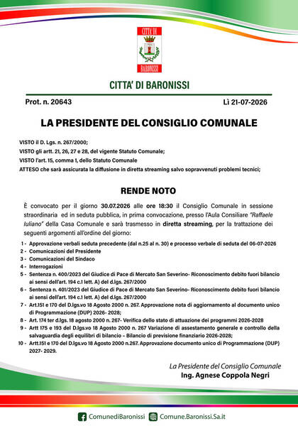 Immagine: consiglio