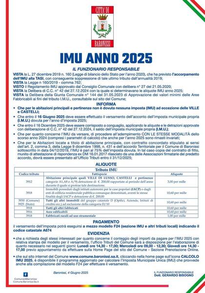 Immagine: imu 2025