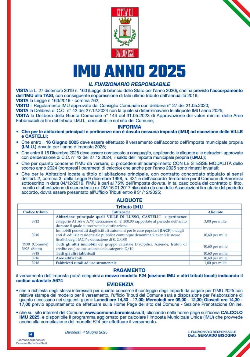 Immagine: imu 2025