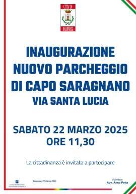 Inaugurazione Parcheggio