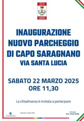 Inaugurazione Parcheggio