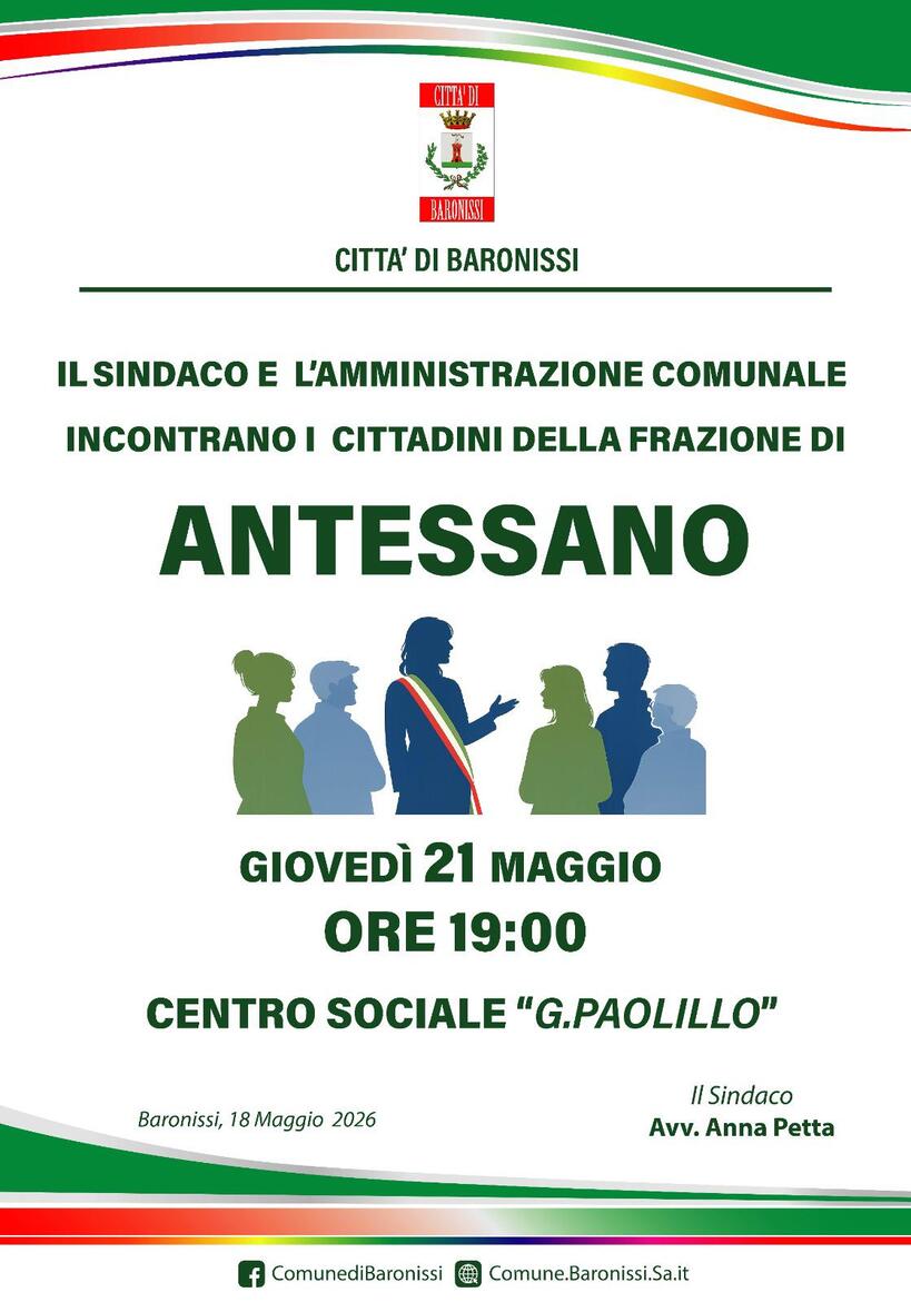 Immagine: incontro cittadini