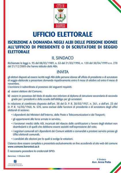 Immagine: manifesto elettorale 