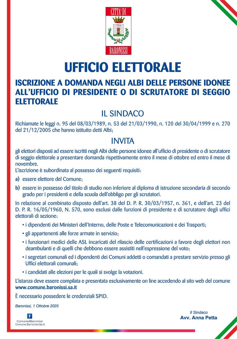 Immagine: manifesto elettorale 