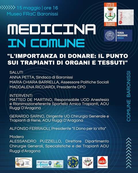 Immagine: medicina in comune
