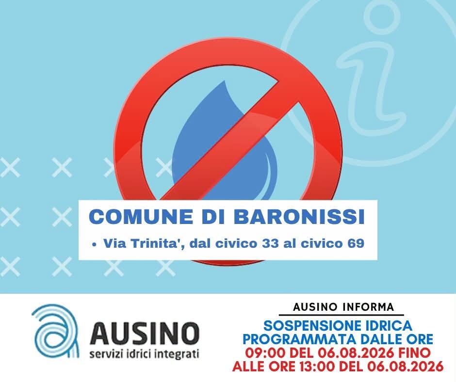 Immagine: sospensione idrica